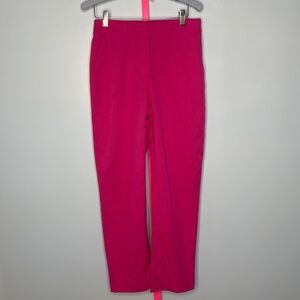 H&M Hot Pink Straight-Leg Dress Pants size 4